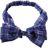 OSHKOSH(オシュコシュ) プラッドボウヘッドワープ ブルー 小物ジュエリー・ヘアーアクセサリー OneSize【並行輸入】