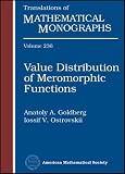 Value Distribution of Meromorphic Functions (Translations of Mathematical Monographs)