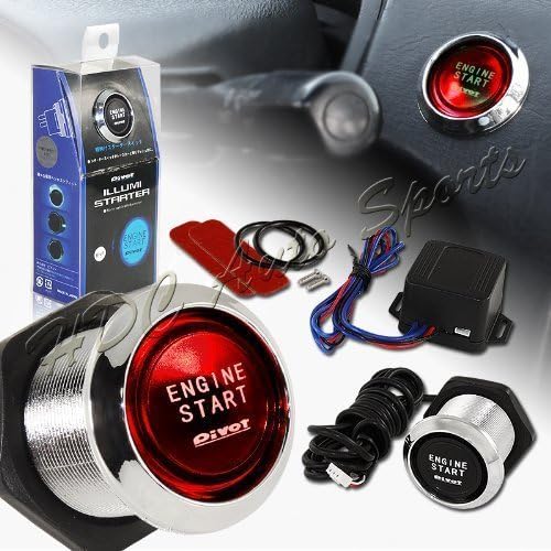 Toyota YARIS 00-02-03-05-06-07-09-11-12-13 LED Push Engine Start Button Ignition Kit Switch Starter