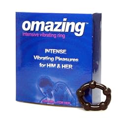 Omazing Intense His & Her Vibrating Ring Male Ring Erection Aid Economy Pack