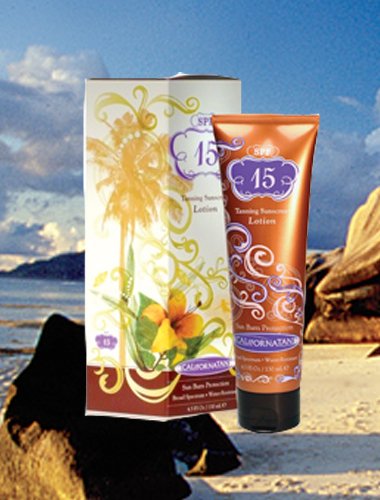 California Tan SPF 30 Broad Spectrum Water Resistant Sun Burn Protection Sunscreen Sunblock 4.5 oz