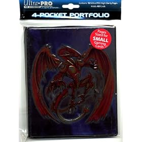  Ultra Pro Embossed SP DRAGON Art 4-Pocket Portfolio MINI Album - 10 pages #82504