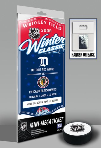NHL Pittsburgh Penguins & Washington Capitals 2011 Winter Classic Mini Mega Replica Game Ticket