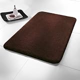 Produkt-Bild: Kleine Wolke 5405301360 Badteppich Relax 60 x 100 cm nussbraun