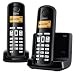 Siemens Gigaset SI-AL110DUO - Tel�fono fijo inal�mbrico d�o, ECO Dect y con baja radiaci�n, color negro