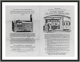 Historic Print (S): [Advertisements for]: 1. Portable emigrant's or
cottage stove; 2. Kitchen ranges