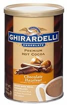 Ghirardelli Chocolate Premium Hot Cocoa Mix, Chocolate Hazelnut, 16-Ounce Cans (Pack of 4)