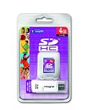 Integral - Flash memory card - 4 GB - Class 4 - SDHC