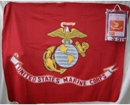 US MARINE CORPS USMC MARINE POLAR FLEECE BLANKET - 50" X 60"