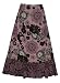 Apparel : Flounce Prairie Skirt/Midlength/Purple Floral