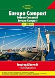 Freytag Freytag Berndt Autoatlanten, Europa Compact Autoatlas, Weichkartoneinband - Ma&szlig;stab 1:1 500 000: Road Atlas - Freytag-Berndt und Artaria KG