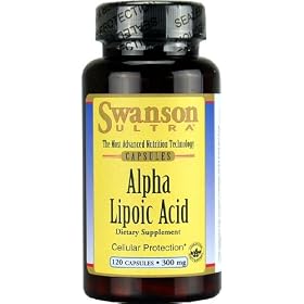 Swanson Ultra Alpha Lipoic Acid (300mg, 120 Capsules)