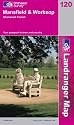 Mansfield and Worksop, Sherwood Forest (OS Landranger Map Series)