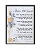"Hello, Old Friend" Touching 8x10 Poem, Double-matted in White Over Dark Green and Enhanced with Watercolor Graphics.
