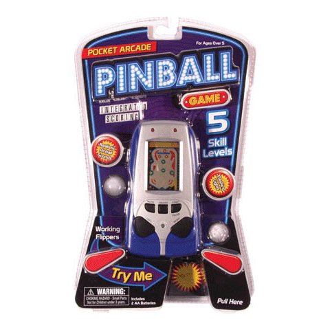 51dciiAZfUL Pocket Pinball Electronic Game   Handheld