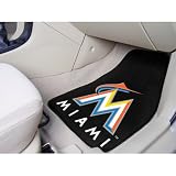 BSS - Miami Marlins MLB Car Floor Mats (2 Front)