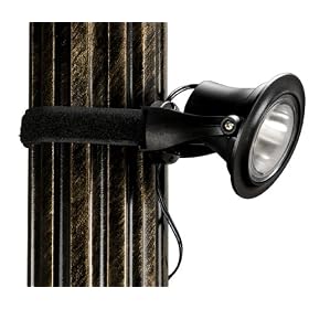 Paradise GL23143 Plastic Solar Gazebo Light with Remote Solar Panel, 4-Pack, Black by Solar Panels