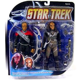 Star Trek: Deep Space Nine: Worf and Gowron Action Figure Two-pack