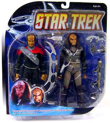 Star Trek: Deep Space Nine: Worf and Gowron Action Figure Two-pack