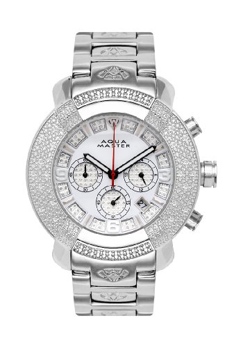 NEW! Aqua Master Men's #96 20-Diamond Watch