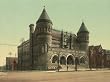 Detroit Museum of Art, ca. 1903 - Exceptional Print of a Vintage Photochrom Image from the Library of Congress Collection
