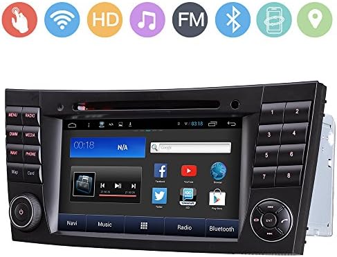 Audiosources Android4.4.4 Car PC Gps Navigation with 8'' Big Screen Can-bus,Bluetooth,GPS,Input,RDS,Radio For Benz E-Class W211