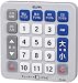 ELPA 卓上テレビリモコン RC-24D