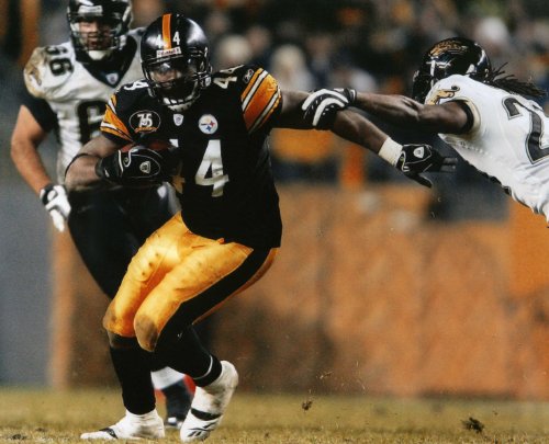 RASHARD MENDENHALL PITTSBURGH STEELERS 8X10 HIGH GLOSSY SPORTS ACTION PHOTO (P)
