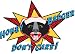 Honey Badger Don't Care Funny Bumper Sticker Decal