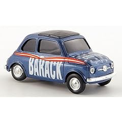 Fiat 500, Barack Change, Modellauto, Fertigmodell, Brumm 1:43