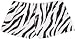  : Zebra Stripe Novelty Print Wild Flannel Cotton Girl Boxers Mini Itty Bitty Shorts 1" Inseam, Covered elastic waist, 100% cotton, available in 5 adult sizes