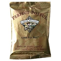 Coffee Masters Perfect Potful Cinn Ful Nut Ground Coffee, 1.5-Ounce Packets (Pack of 12)