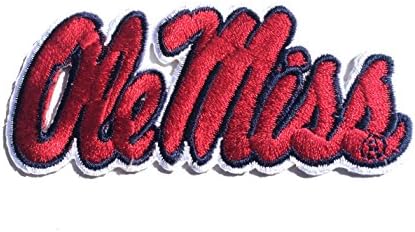 Ole Miss Rebels Embroidered Iron on Patches