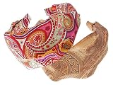 L. Erickson USA Scarf Headband - Paisley 100% Silk Print