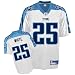 Lendale White Jersey: Reebok White Replica #25 Tennessee Titans Jersey - Medium