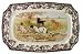 Spode Woodland Hunting Dogs Rectangular Platter 17- 1/2 inch L x 11- 1/2 inch W