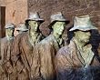 Breadline, F.D.R. Memorial, Washington, D.C. Photograph - Beautiful 16x20-inch Photographic Print by Carol M. Highsmith