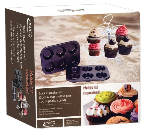 3Pc. Cupcake Set-Euro-Ware #566