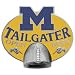 Bergamot 40114 Michigan Wolverines Tailgater Bottle Opener Hitch Cover 9x4x6-in.
