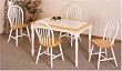 Natural 48" Dining Table Set By Coaster Furniture
