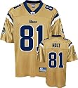 Torry Holt Gold Reebok NFL Replica St. Louis Rams Youth Jersey