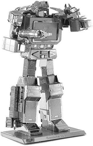 Jahoo Mini DIY Metal 3D Puzzle Model Transformers Prime Educational Toy for Kids (Soundwave)