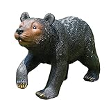 国華園 精巧ポリ製オーナメント ずんずんくま 1個 幅15×奥行44×高さ27cm クマ