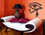 Best Quality Vinyl Wall Sticker Decals - Eye from Horus ( Size: 20in x 16in - Color: black ) - No: 1399