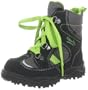 Superfit Husky 1 90004302, Jungen Lauflernschuhe, Schwarz (schwarz kombi 02), EU 23