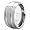 10MM Tungsten Carbide Double Groove High Polish / Matte Finish Wedding Ring