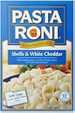 Pasta Roni Shells & White Cheddar Mix, 6.2-Ounce Boxes (Pack of 12)