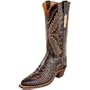 1883 by Lucchese Women's N4069 5/4 Western Boot,Cigar/Pony Brown,9.5 B(M)US