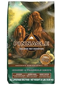 Pinnacle Grain Free Chicken and Vegetable Formula Dog Food, 24 lb.