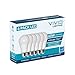 Vivid Lighting LED Bulbs, 60 Watt Replacement, 9.5W, 800 Lumens, 6 Pack, Soft White (2700K), Dimmable, Energy Star Certified